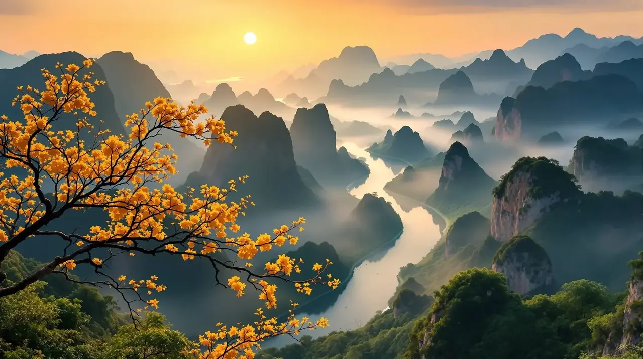 福利在线观看 - 广西电影壮族文化山歌 福利在线观看 - 广西桂林山水与桂花交融的壮美风光