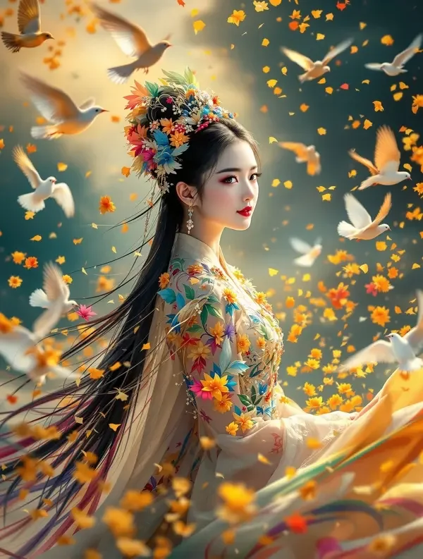 百鸟衣 - 广西电影壮族文化山歌 百鸟衣 - 广西壮族题材影视作品封面