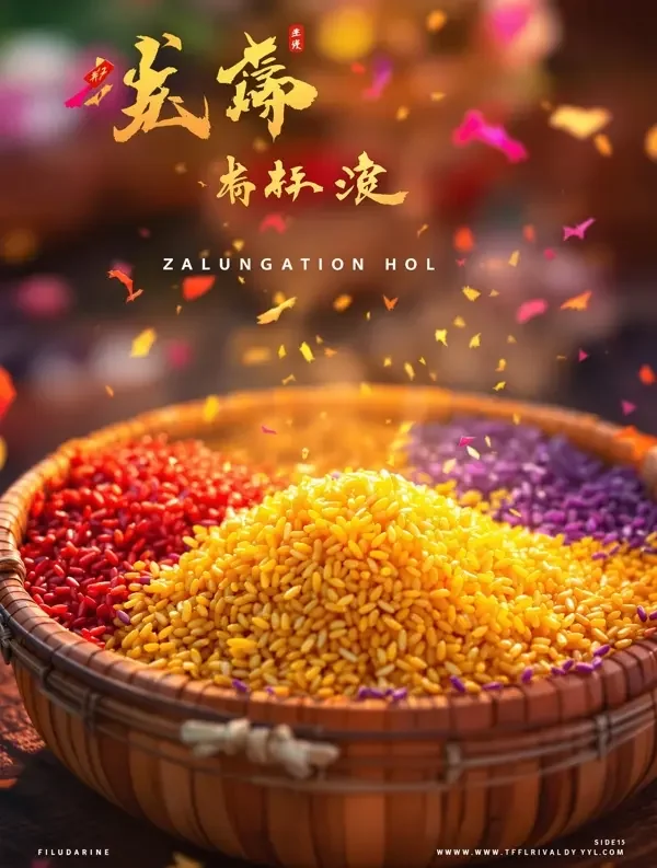 五色糯米饭 - 广西电影壮族文化山歌 五色糯米饭 - 广西壮族题材影视作品封面